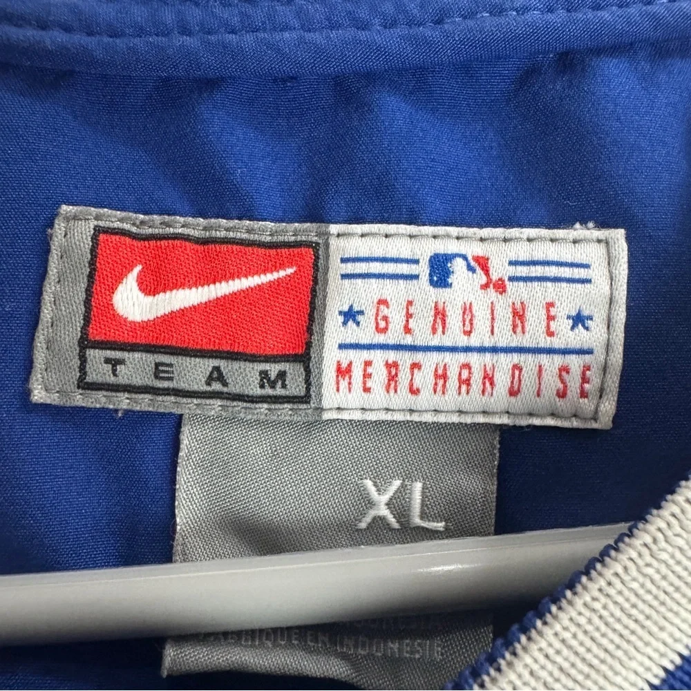 Nike Los Angeles Dodgers Vintage Pullover Windbreaker Jacket Size XL